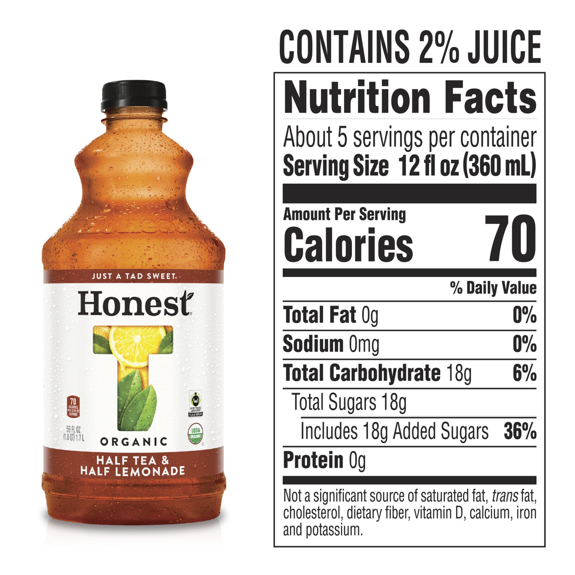 slide 4 of 19, Honest Tea - 59 oz, 59 oz