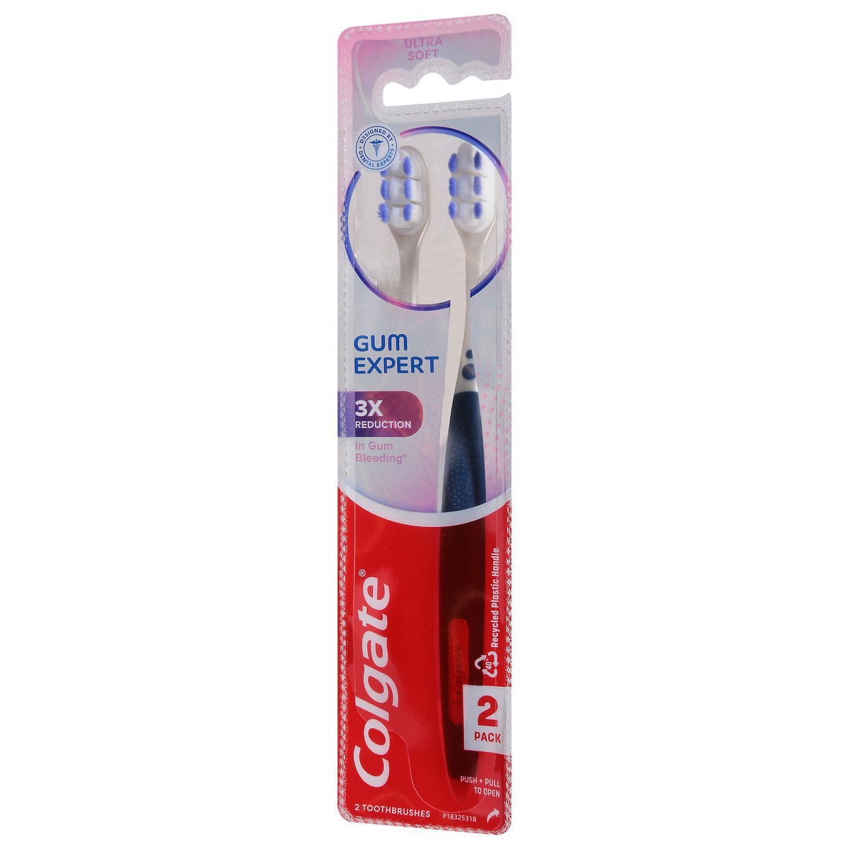 slide 3 of 11, Colgate Extra Clean 2 Pack Ultra Soft Toothbrushes 2 ea, 2 ct