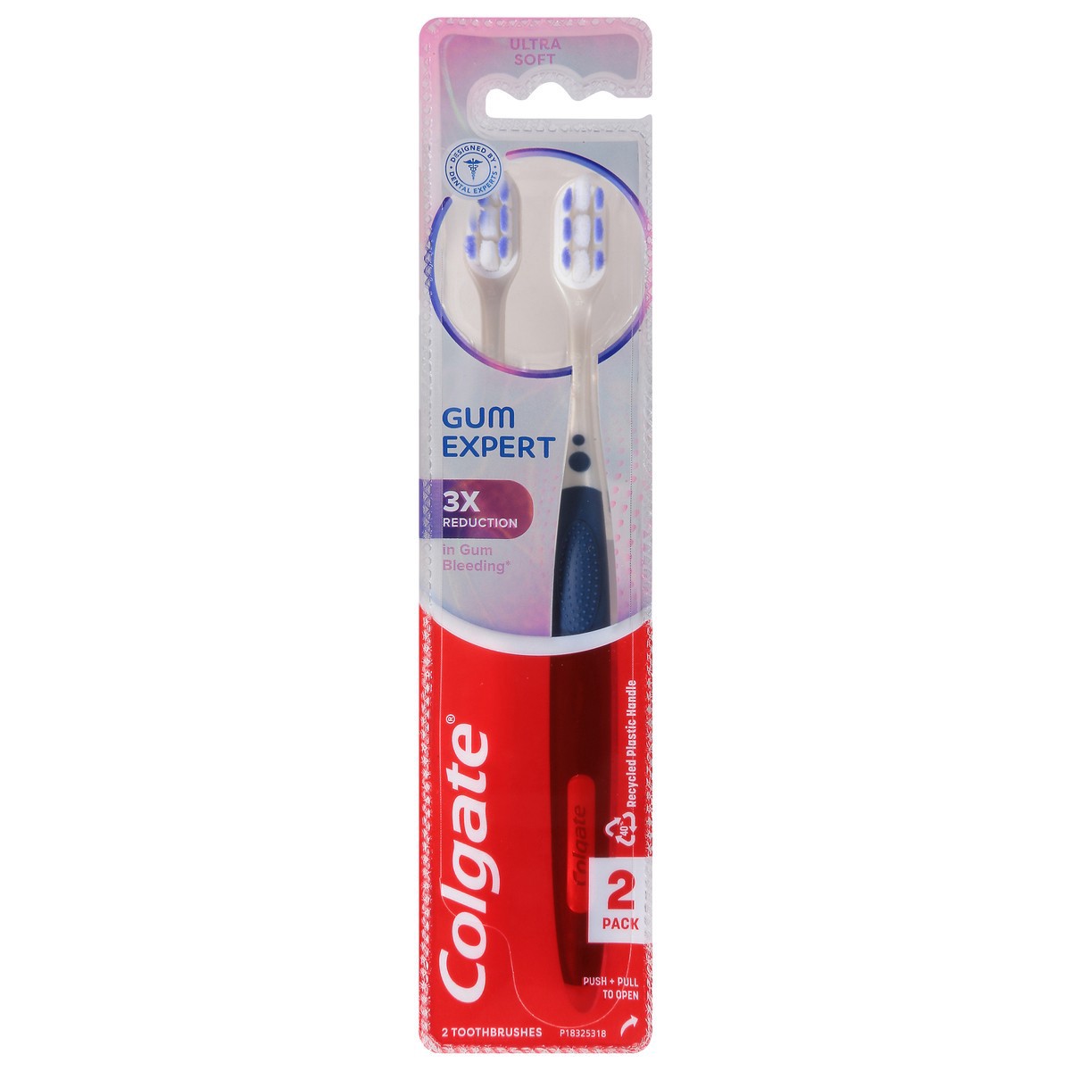 slide 7 of 11, Colgate Extra Clean 2 Pack Ultra Soft Toothbrushes 2 ea, 2 ct