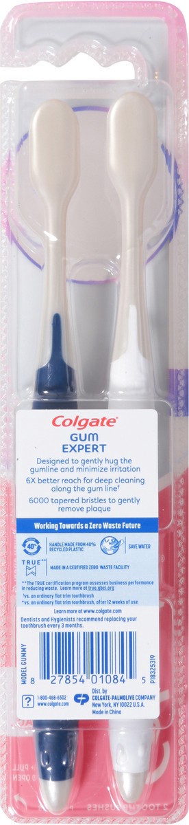 slide 10 of 11, Colgate Extra Clean 2 Pack Ultra Soft Toothbrushes 2 ea, 2 ct