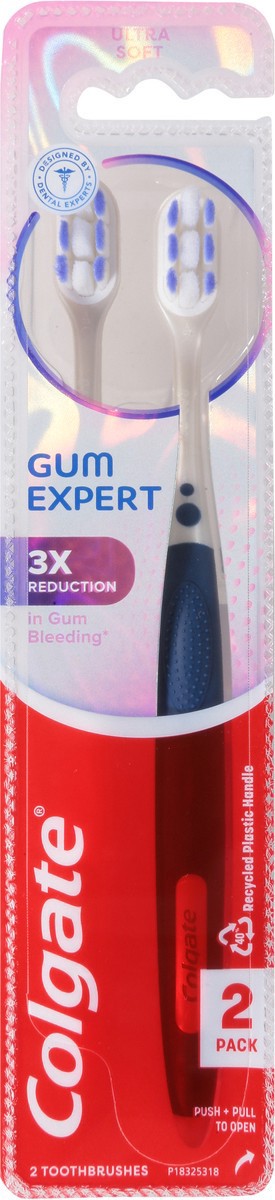 slide 6 of 11, Colgate Extra Clean 2 Pack Ultra Soft Toothbrushes 2 ea, 2 ct