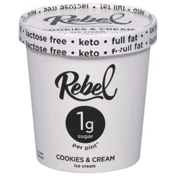 Rebel Cookies & Cream Ice Cream 1 pt