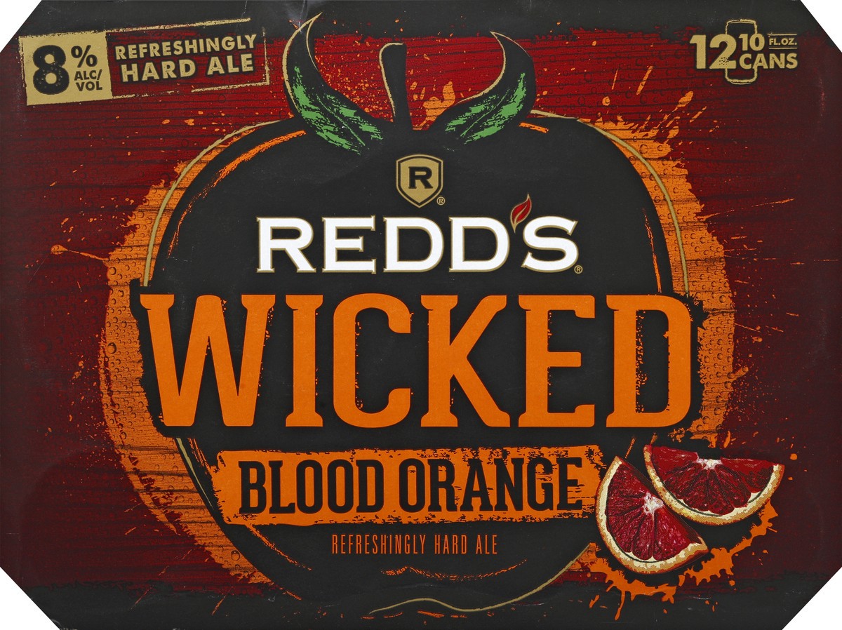 slide 5 of 6, Redd's Wicked Wicked Ornge Ale 12Pk, 12 ct; 10 fl oz