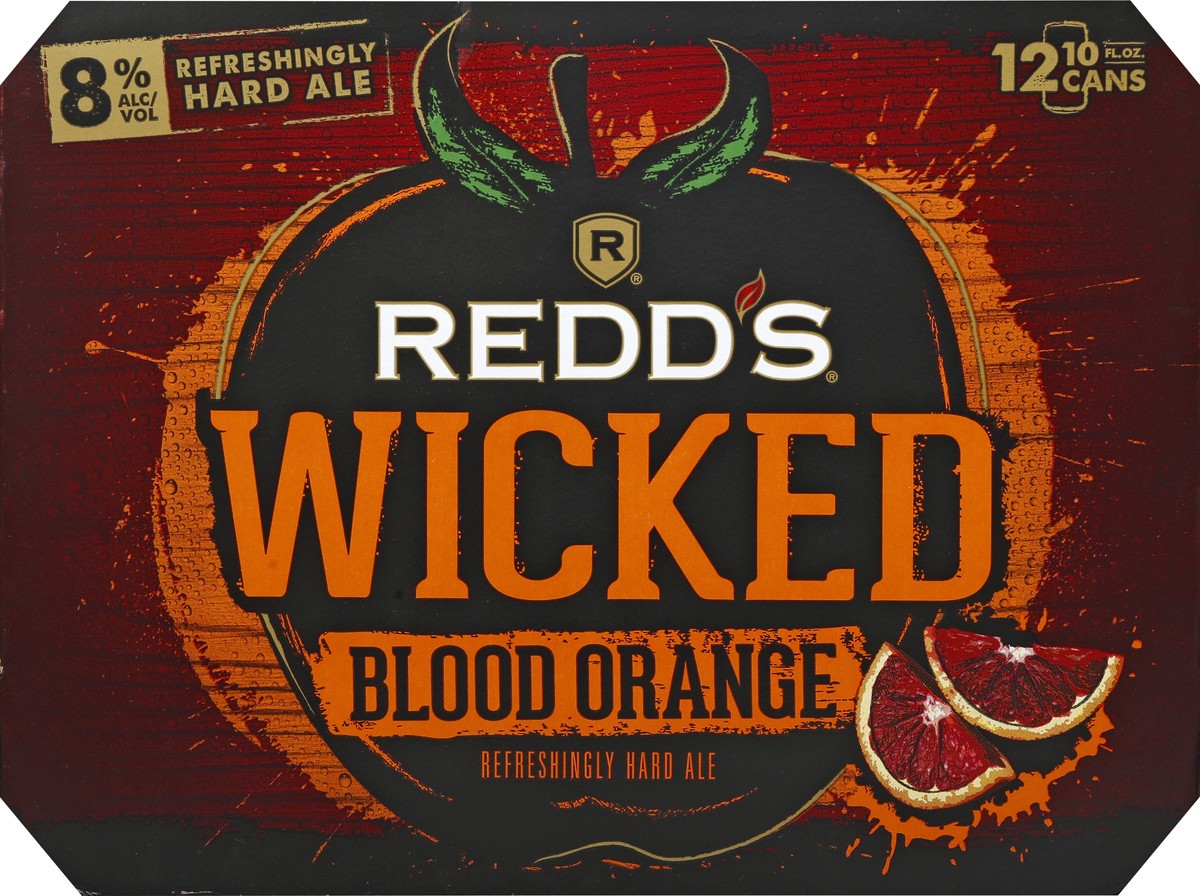 slide 4 of 6, Redd's Wicked Wicked Ornge Ale 12Pk, 12 ct; 10 fl oz