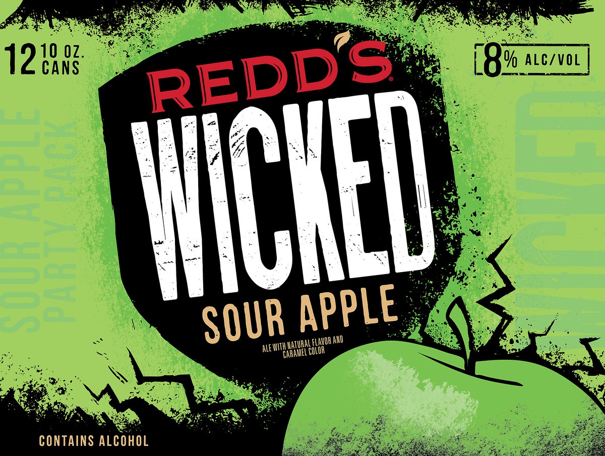 slide 1 of 6, Redd's Wicked Wicked Ornge Ale 12Pk, 12 ct; 10 fl oz