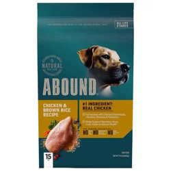 Abound Chicken & Brown Rice Dry Dog Food