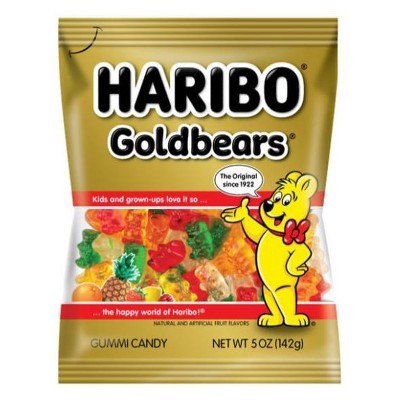 slide 1 of 2, Haribo® Gold Bears® gummi bears , 5 oz