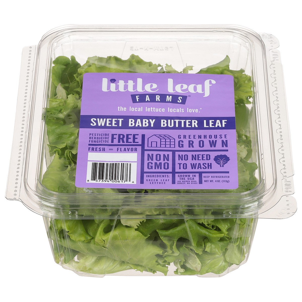 Little Leaf Farms Butter Leaf Sweet Baby Lettuce 4 oz 4 oz