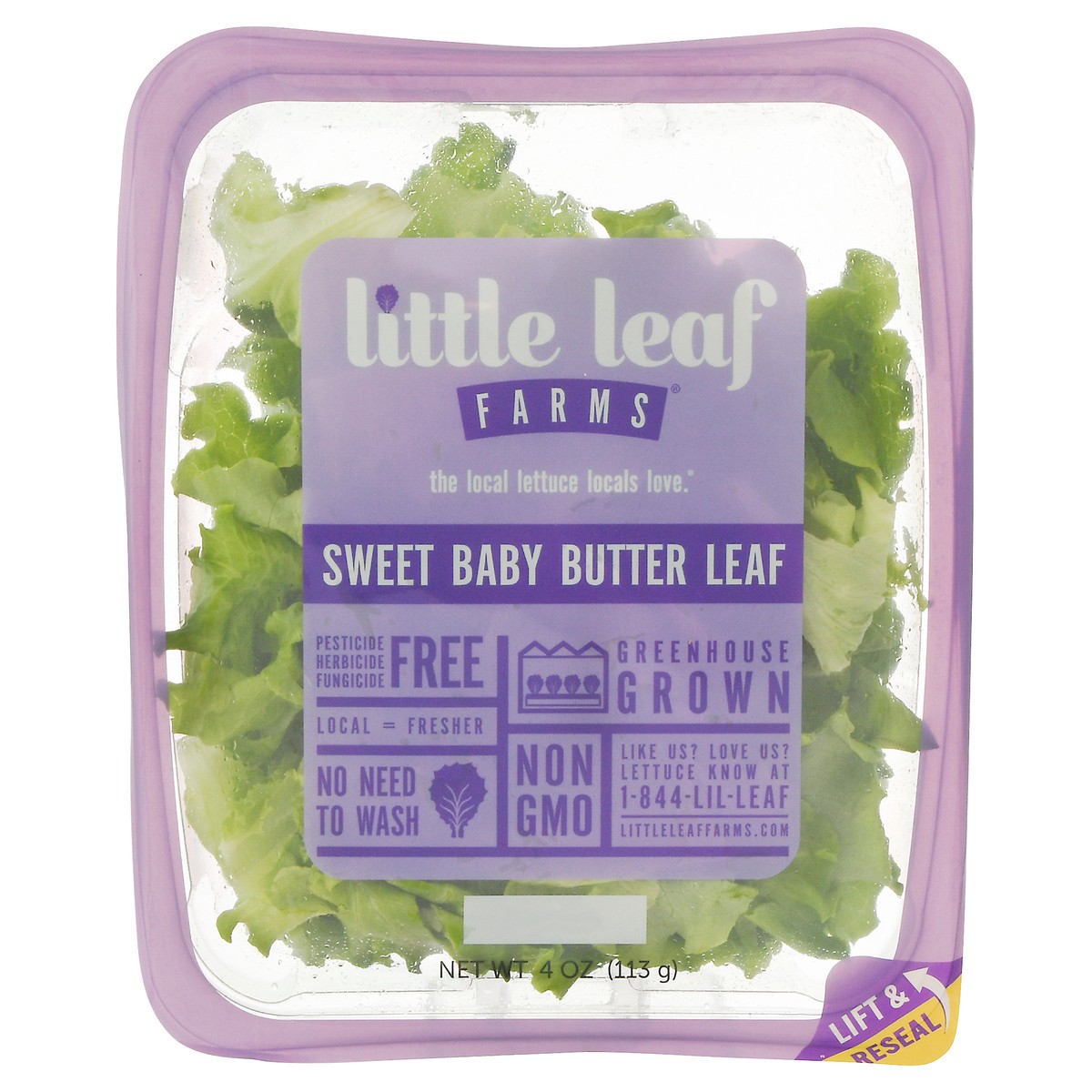 Little Leaf Farms Sweet Baby Butter Leaf Lettuce