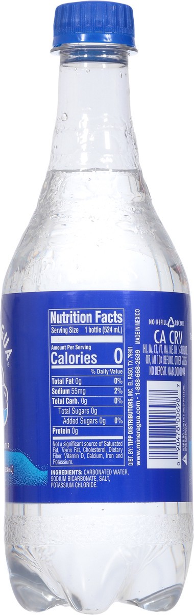slide 5 of 9, Mineragua Sparkling Water - 17.70 fl oz, 524 ml