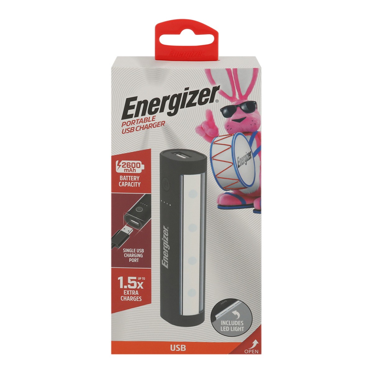 slide 1 of 9, Energizer USB Charger, Portable, 1 Each, 1 ct