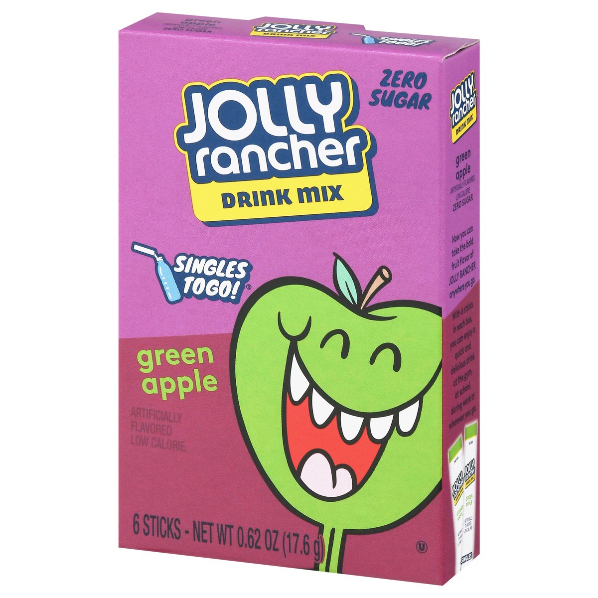 slide 8 of 12, Jolly Rancher Green Apple Singles - 6 ct, 6 ct