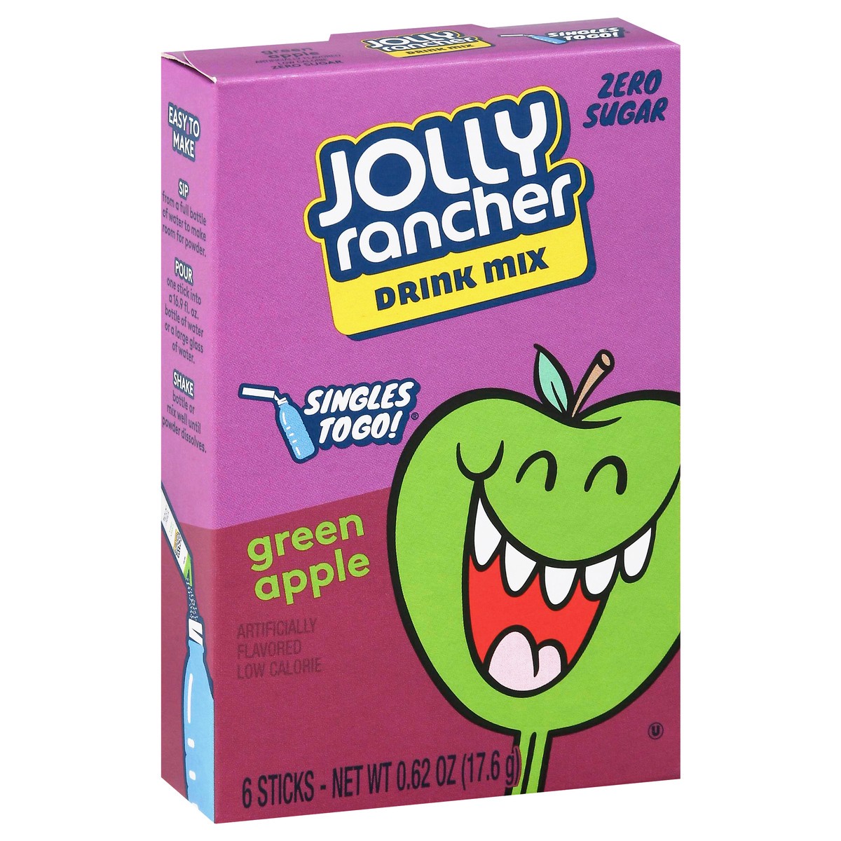 slide 6 of 12, Jolly Rancher Green Apple Singles - 6 ct, 6 ct