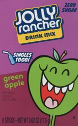 Jolly Rancher Green Apple Singles - 6 ct
