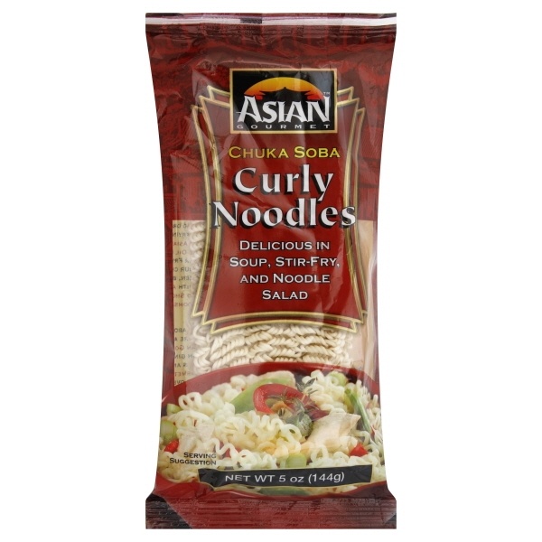 slide 1 of 1, Asian Gourmet Chuka Soba Curly Noodles, 5 oz