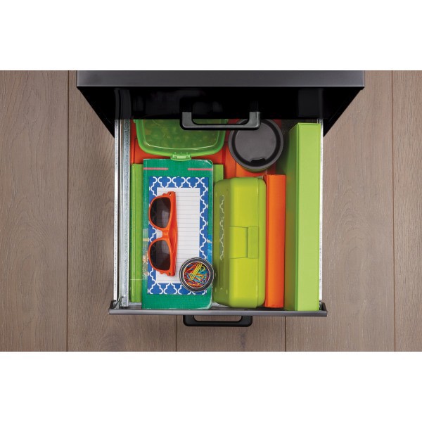 slide 5 of 10, Realspace 18 in 2-Drawer Metal Vertical File Cabinet - Charcoal, 18 in