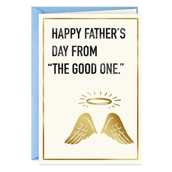 slide 1 of 1, Hallmark Shoebox Funny Father's Day Card (The Good One), 1 ct