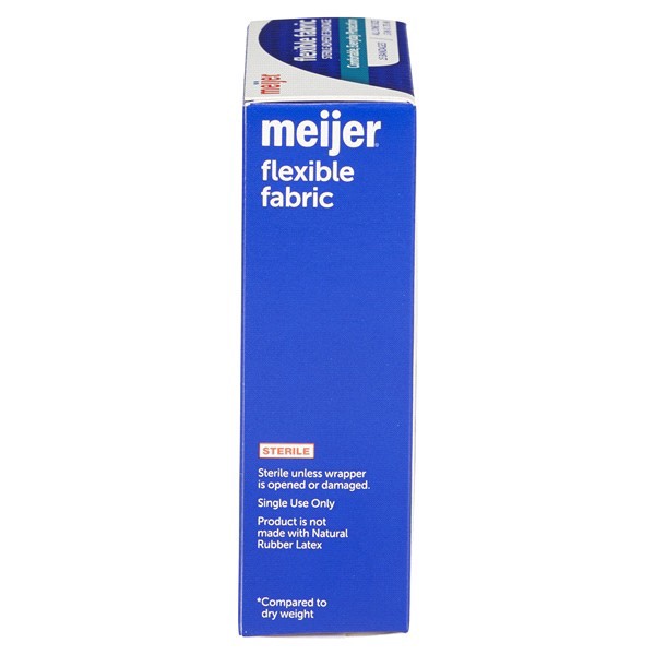 slide 12 of 29, Meijer Fabric Bandages, 15 ct