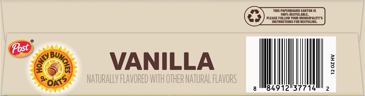 slide 3 of 9, Honey Bunches of Oats Vanilla Cereal - 12 oz, 12 oz