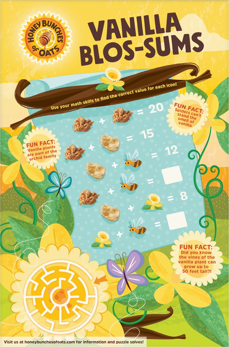 slide 9 of 9, Honey Bunches of Oats Vanilla Cereal - 12 oz, 12 oz