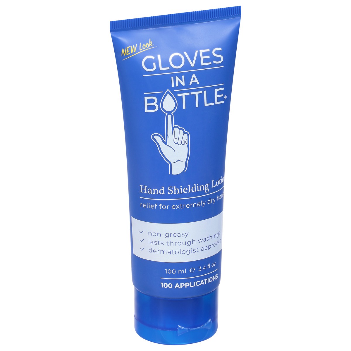 slide 6 of 9, Gloves in a Bottle Hand Shielding Lotion 3.4 fl oz, 3.4 fl oz