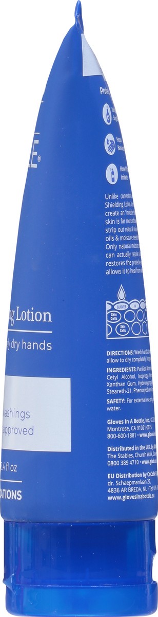 slide 5 of 9, Gloves in a Bottle Hand Shielding Lotion 3.4 fl oz, 3.4 fl oz