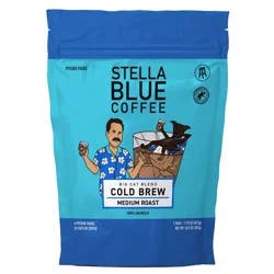 Stella Blue Coffee Big Cat Blend Medium Roast Cold Brew Pitcher Packs - 6 ct; 1.75 oz