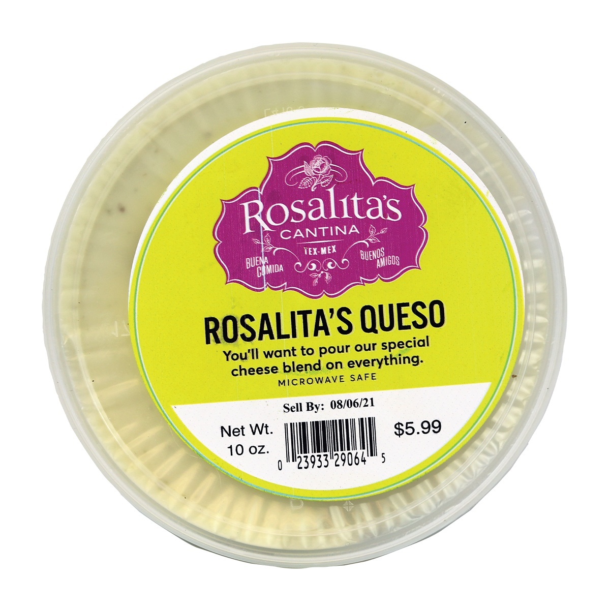 slide 1 of 1, Rosalita's Queso Dip, 10 oz