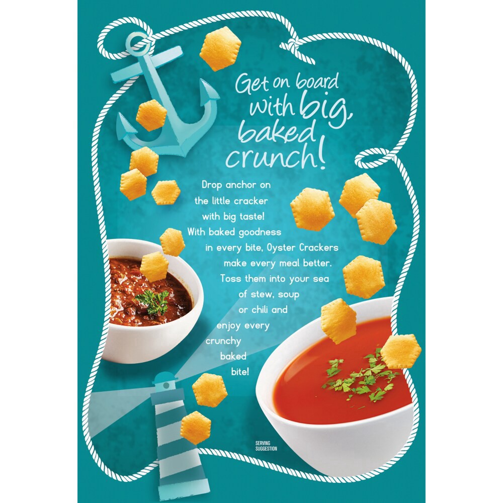 slide 4 of 6, Kroger Reduced Sodium Oyster Crackers, 12 oz