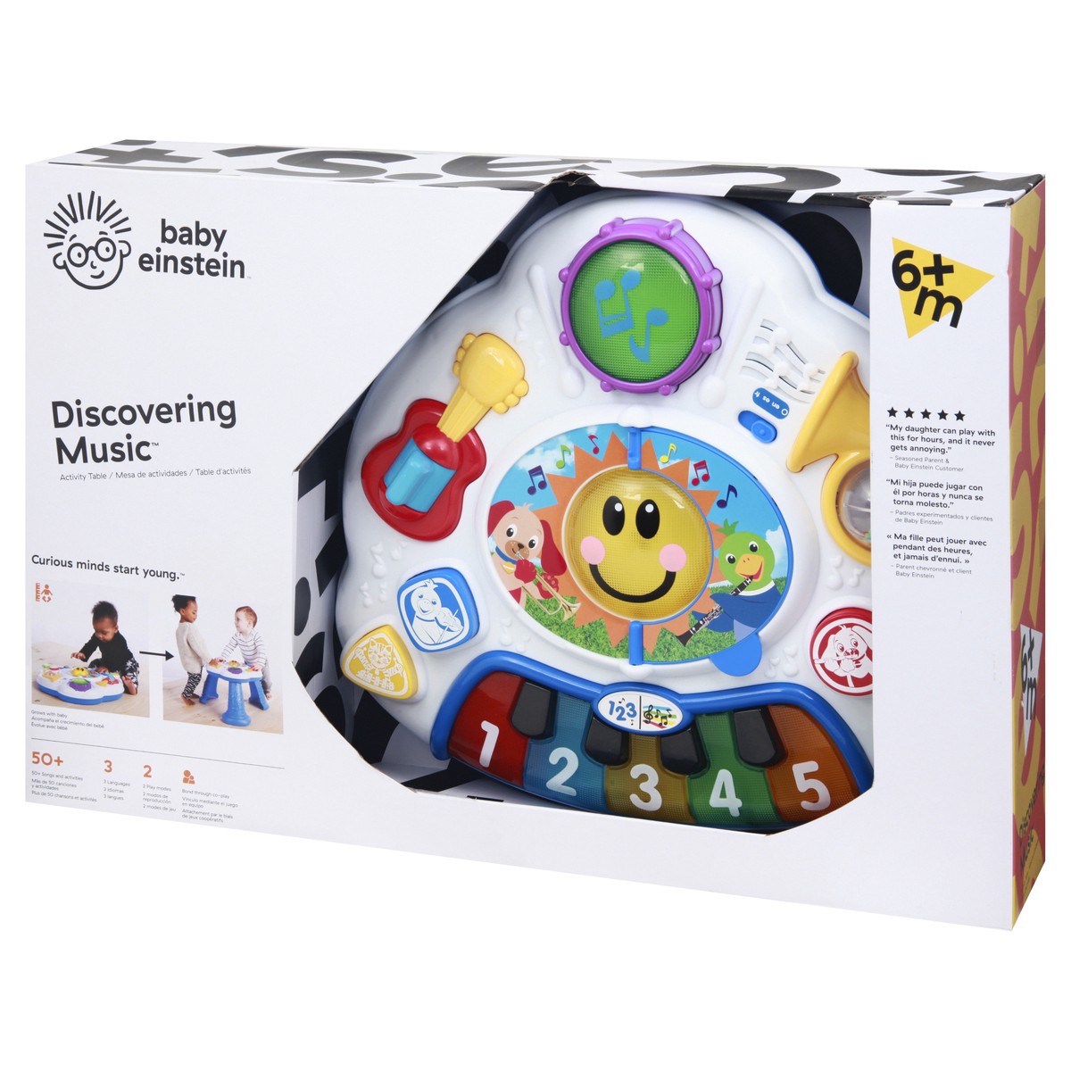 slide 9 of 9, Baby Einstein 6+ Months Discovering Music Activity Table 1 ea, 1 ct