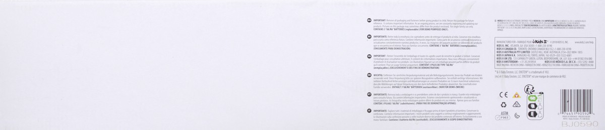 slide 7 of 9, Baby Einstein 6+ Months Discovering Music Activity Table 1 ea, 1 ct