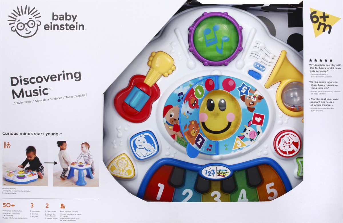 slide 5 of 9, Baby Einstein 6+ Months Discovering Music Activity Table 1 ea, 1 ct