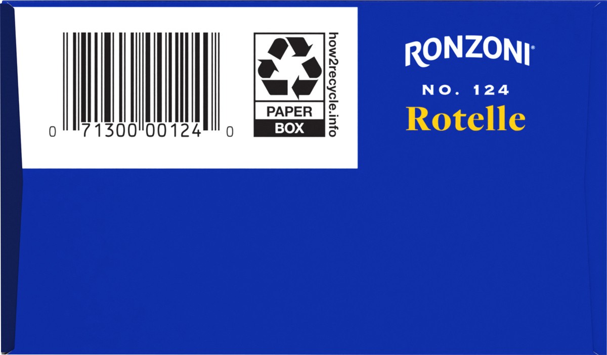 slide 4 of 9, Ronzoni Rotelle, 16 oz, Large Spiral Corkscrew Pasta, Non-GMO, 1 lb