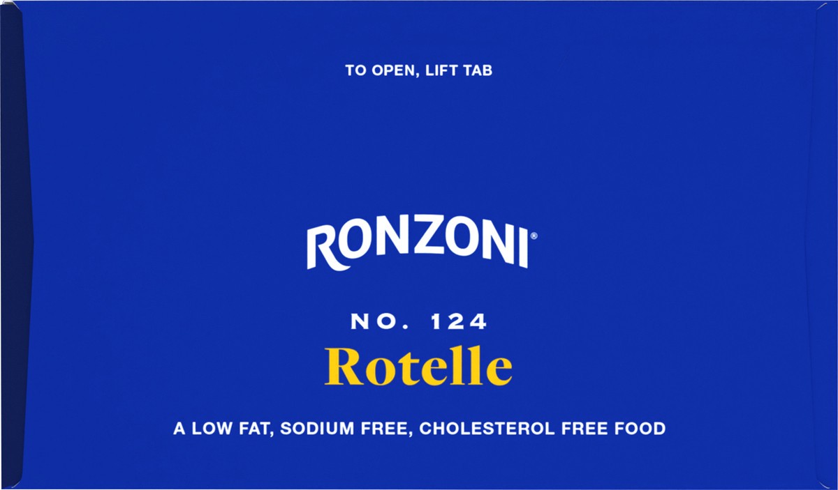 slide 9 of 9, Ronzoni Rotelle, 16 oz, Large Spiral Corkscrew Pasta, Non-GMO, 1 lb