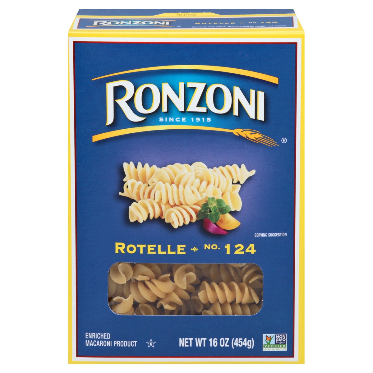 slide 1 of 8, Ronzoni Rotelle Pasta, 16 oz