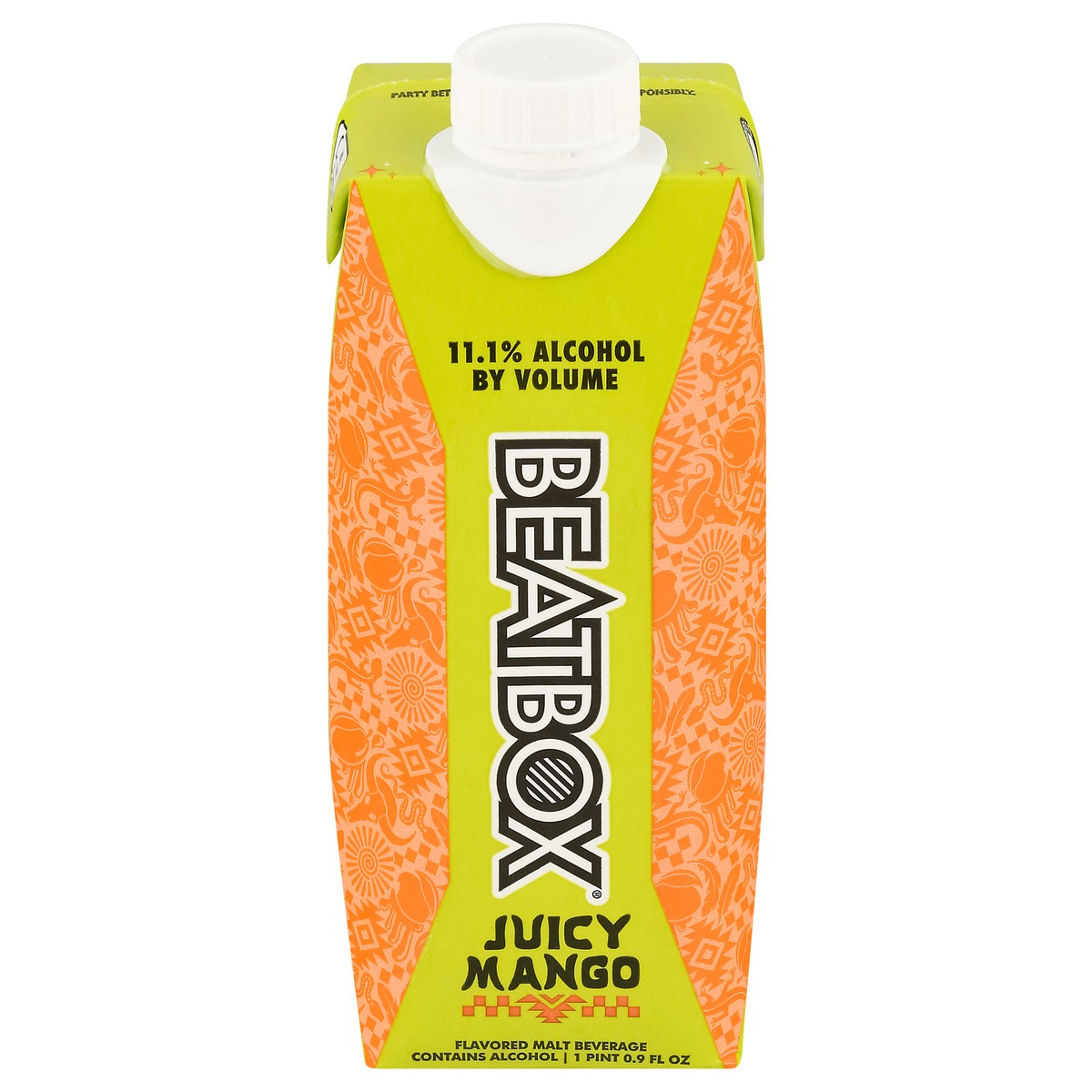 slide 1 of 9, Beatbox Juicy Mango Flavored Malt Beverage 16.9 fl oz, 16.9 fl oz