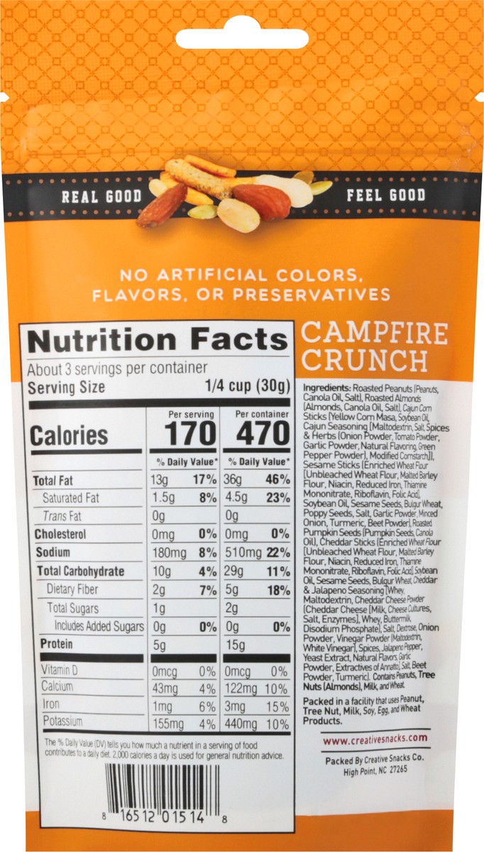 slide 9 of 10, Creative Snacks Co Campfire Crunch Snack, 3 oz