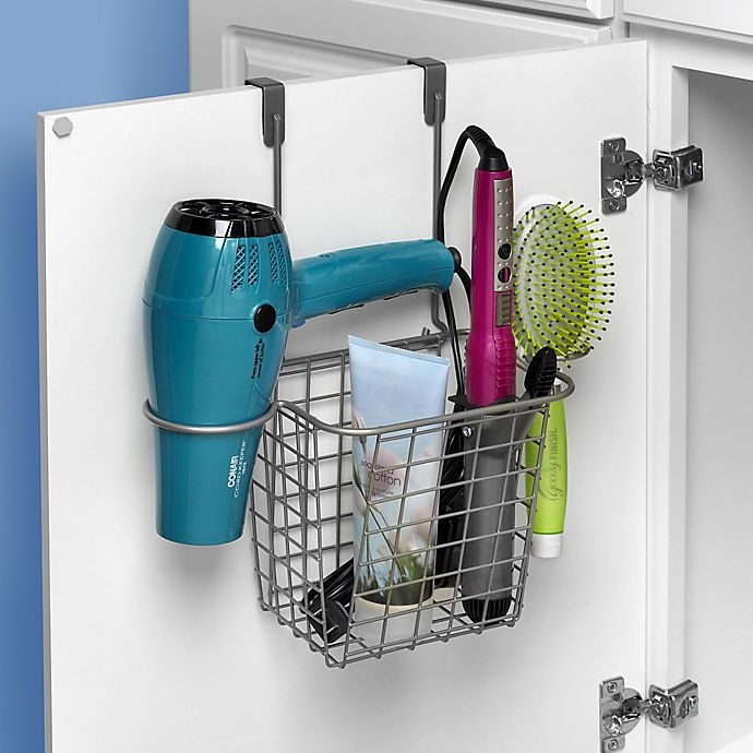 slide 1 of 3, ORG Grid Over-the-Door Styling Caddy, 1 ct