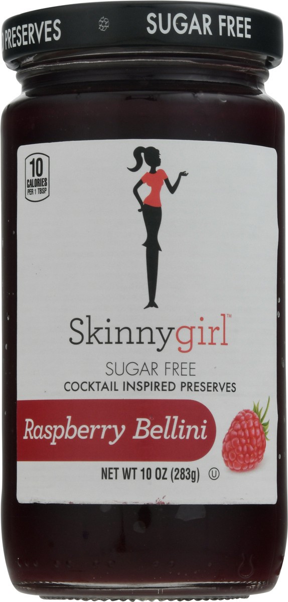 slide 7 of 9, Skinnygirl Sugar Free Raspberry Preserves, Kosher, 10 oz, 10 oz