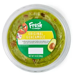 Fresh from Meijer Original Guacamole, large cup, 14 oz