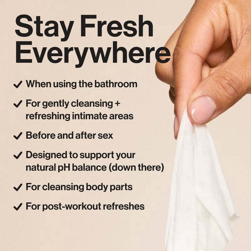 slide 7 of 10, Honest Plant-Based Flushable Fragrance Free Wipes 3 - 42 Wipes Each, 3 ct