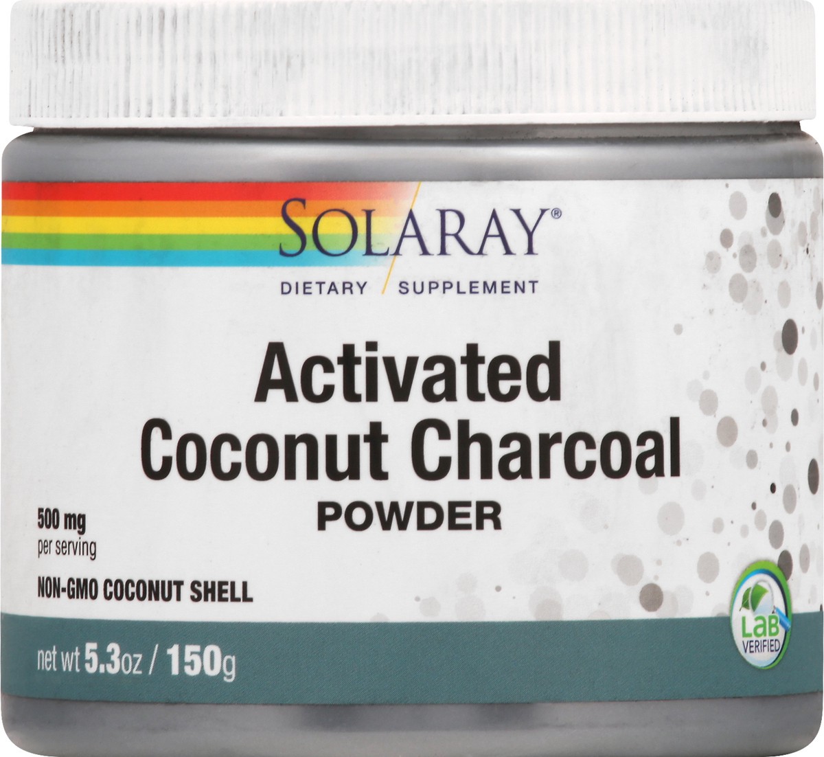 slide 2 of 9, Solaray Coconut Charcoal 5.3 oz, 5.3 oz