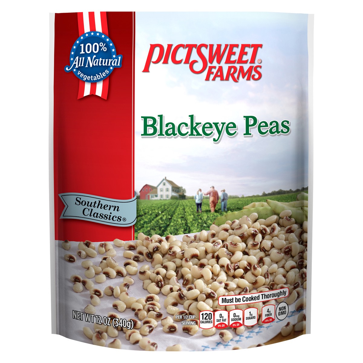 slide 3 of 3, PictSweet Southern Classics Blackeye Peas, 12 oz