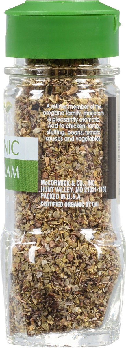 slide 5 of 7, McCormick Gourmet Organic Marjoram Leaves, 0.37 oz, 0.37 oz