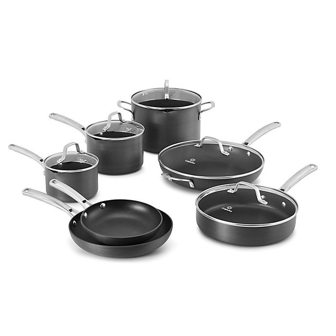 slide 1 of 2, Calphalon Classic Nonstick Cookware Set, 12 ct