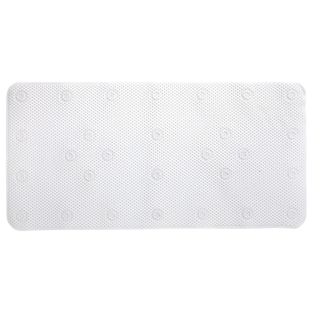 slide 1 of 1, Slip X Soft Touch Bath Mat, White, 1 ct