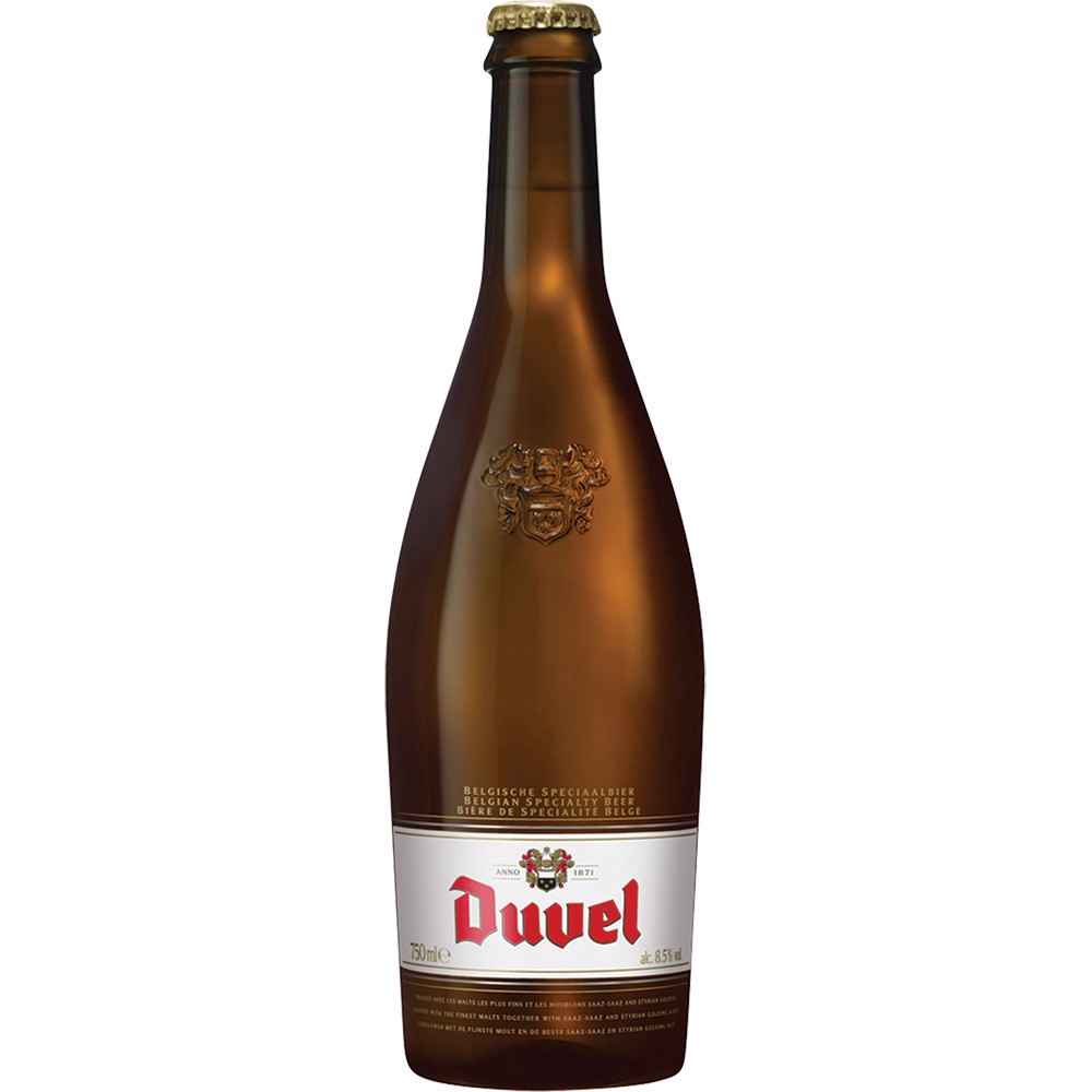 slide 1 of 1, Duvel Bottle, 750 ml