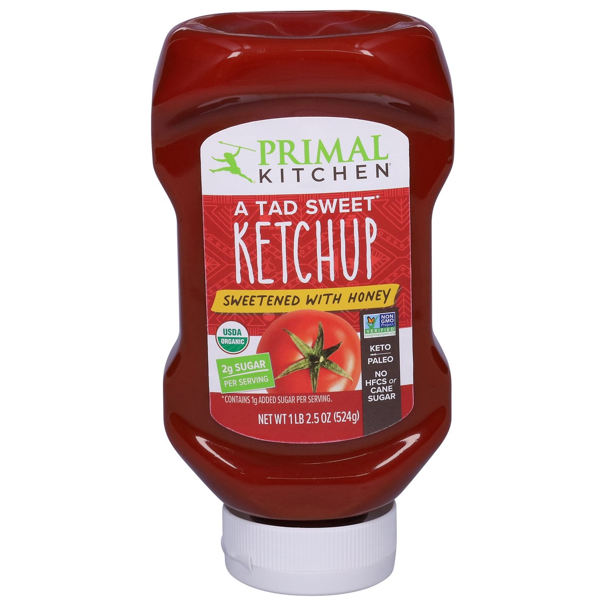 slide 1 of 1, Primal Kitchen A Tad Sweet Ketchup 18.5 oz, 18.5 oz