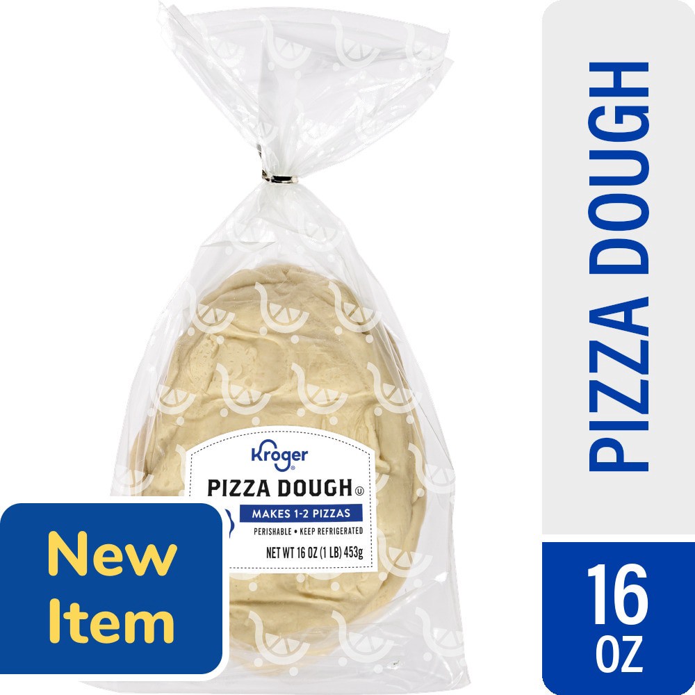 slide 1 of 4, Kroger® Pizza Dough, 16 oz, 16 oz