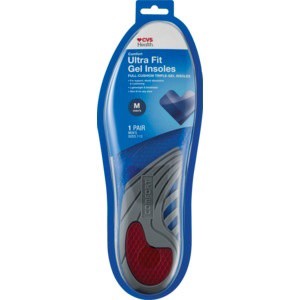 slide 1 of 1, CVS Health Ultra Fit Gel Insoles Men's, 1 Pair, 1 ct